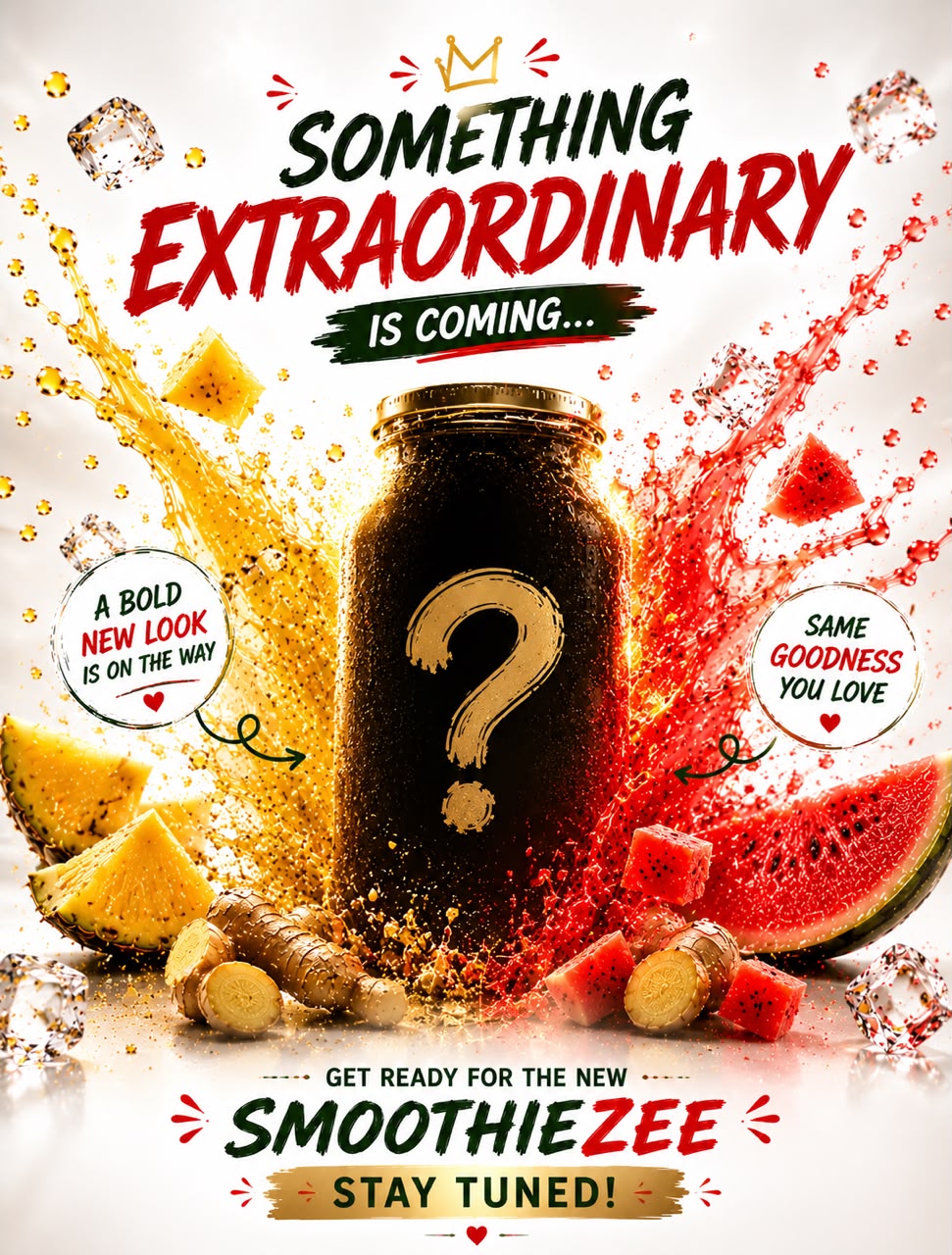 Something extraordinary is coming